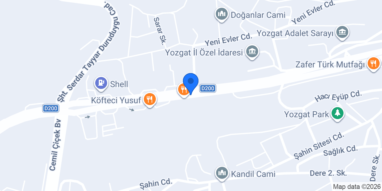 Çağdaş Emlak konumu