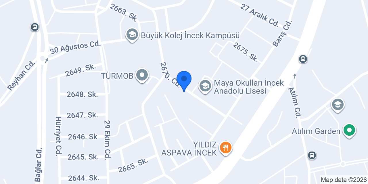 Aktif Enerji Mühendislik Ltd.Şti. konumu