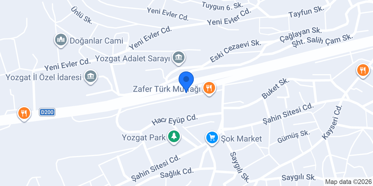 Açıkel Eczanesi konumu