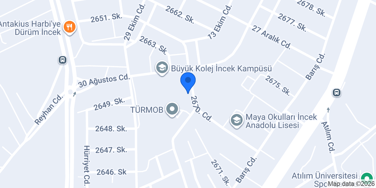 ÖZEL FRANSIZ İLKOKULU konumu