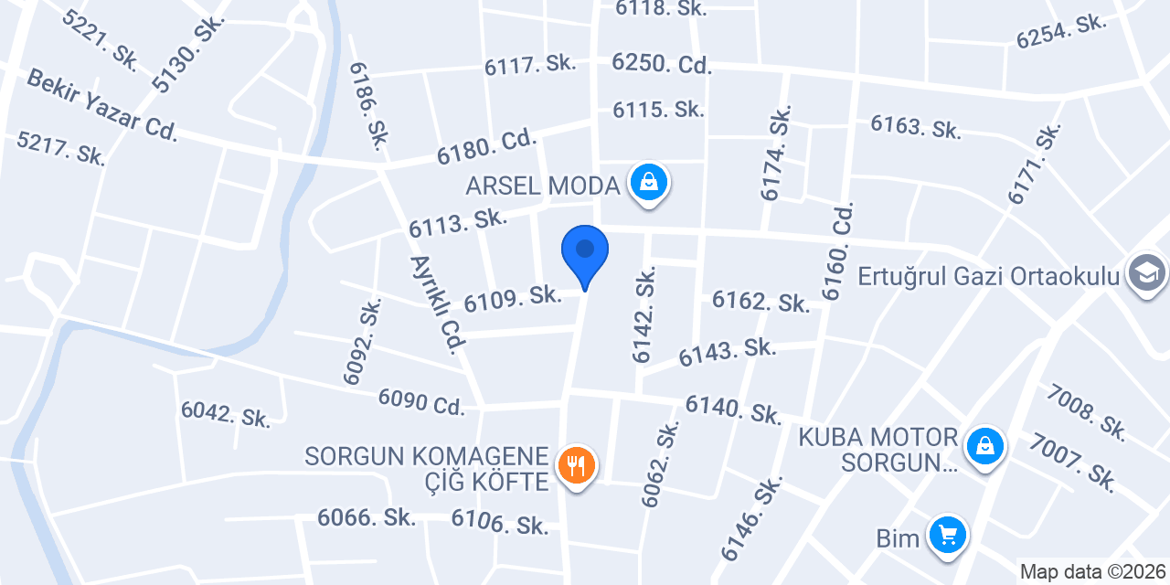 Sorgun taksi konumu