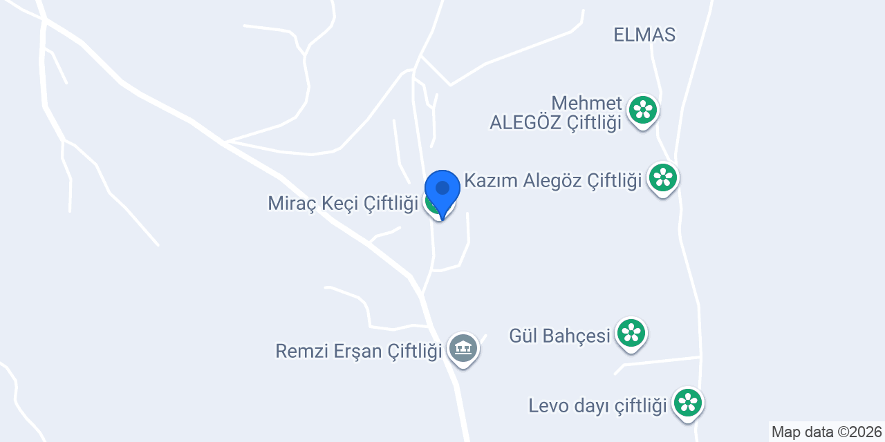 Miraç Keçi Çiftliği konumu