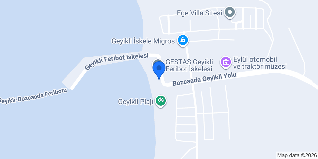 Raya Beach & Cafe konumu
