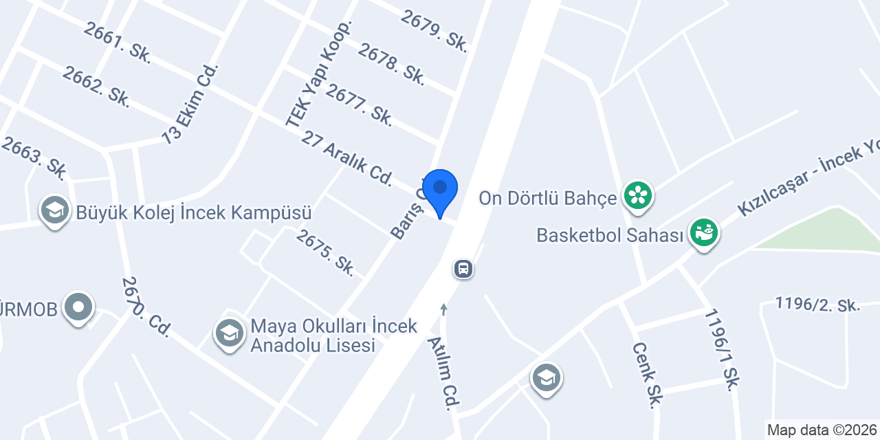 Ankara Villa Pansiyon konumu
