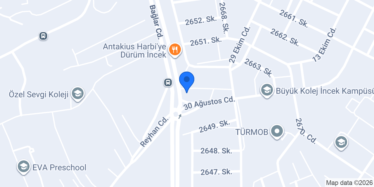 Stüdyo Kuaför konumu