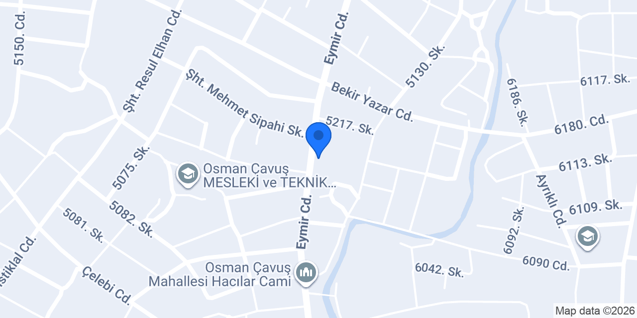 İnci anaokulu konumu