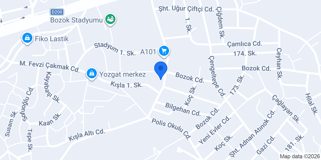 Bademli Teras konumu