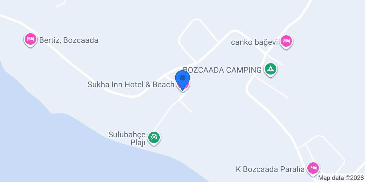 Sukha Inn Hotel & Beach konumu