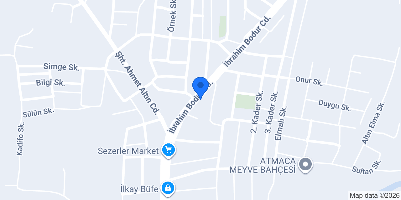 Menderes Aile Sağlık Mrk. konumu