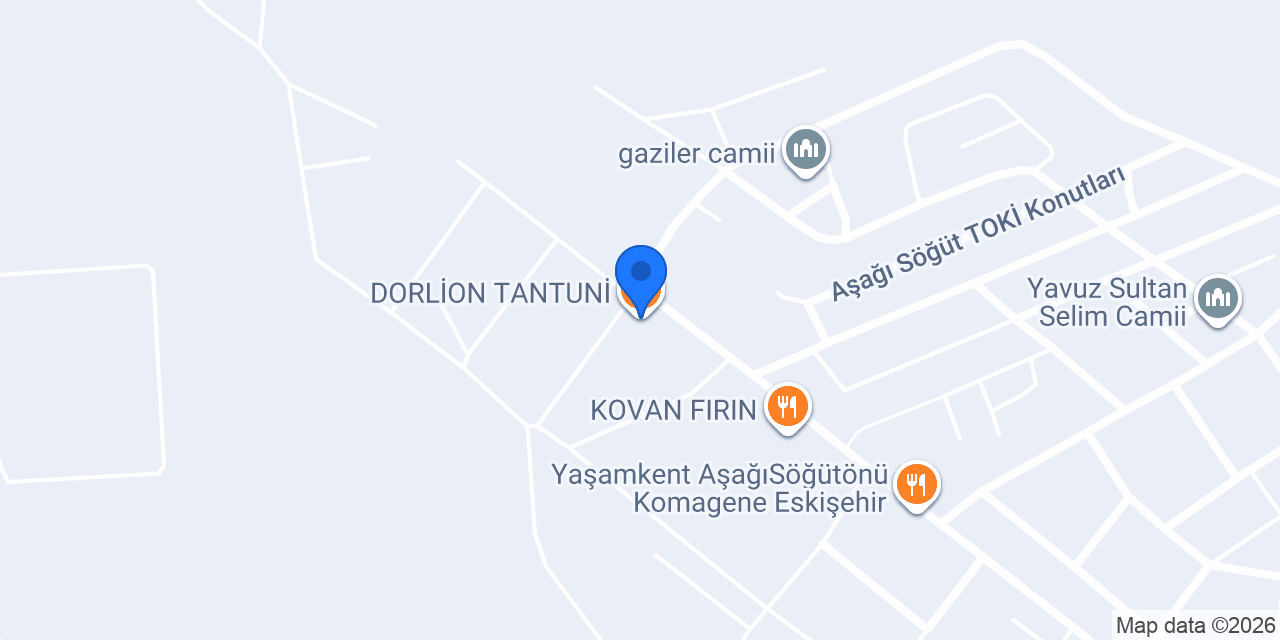 DORLİON TANTUNİ konumu