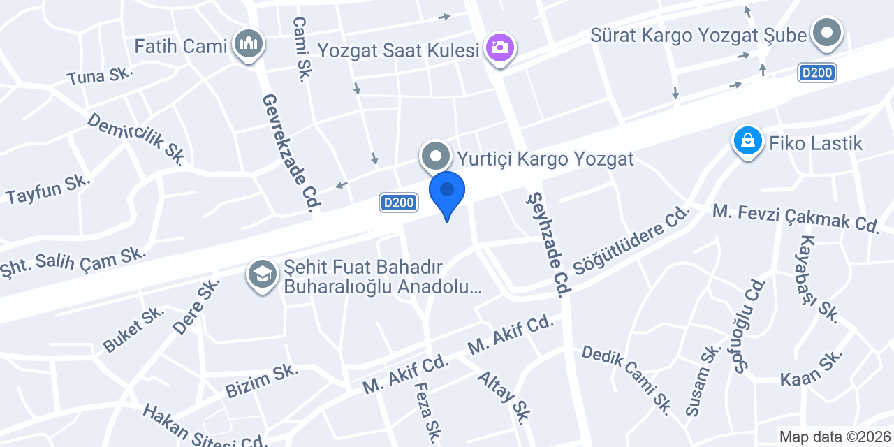 Demir spot konumu