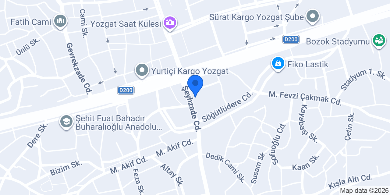 Venüs Bayan Kuaförü konumu