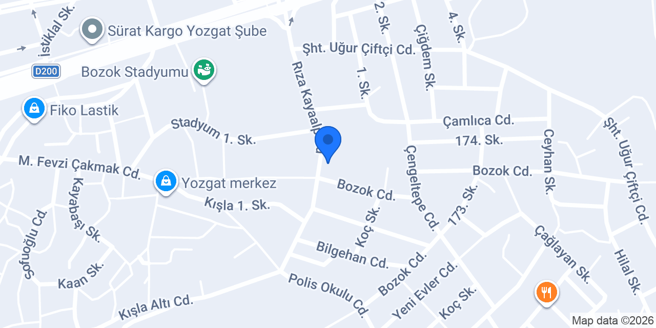 Sefa Su Yozgat konumu