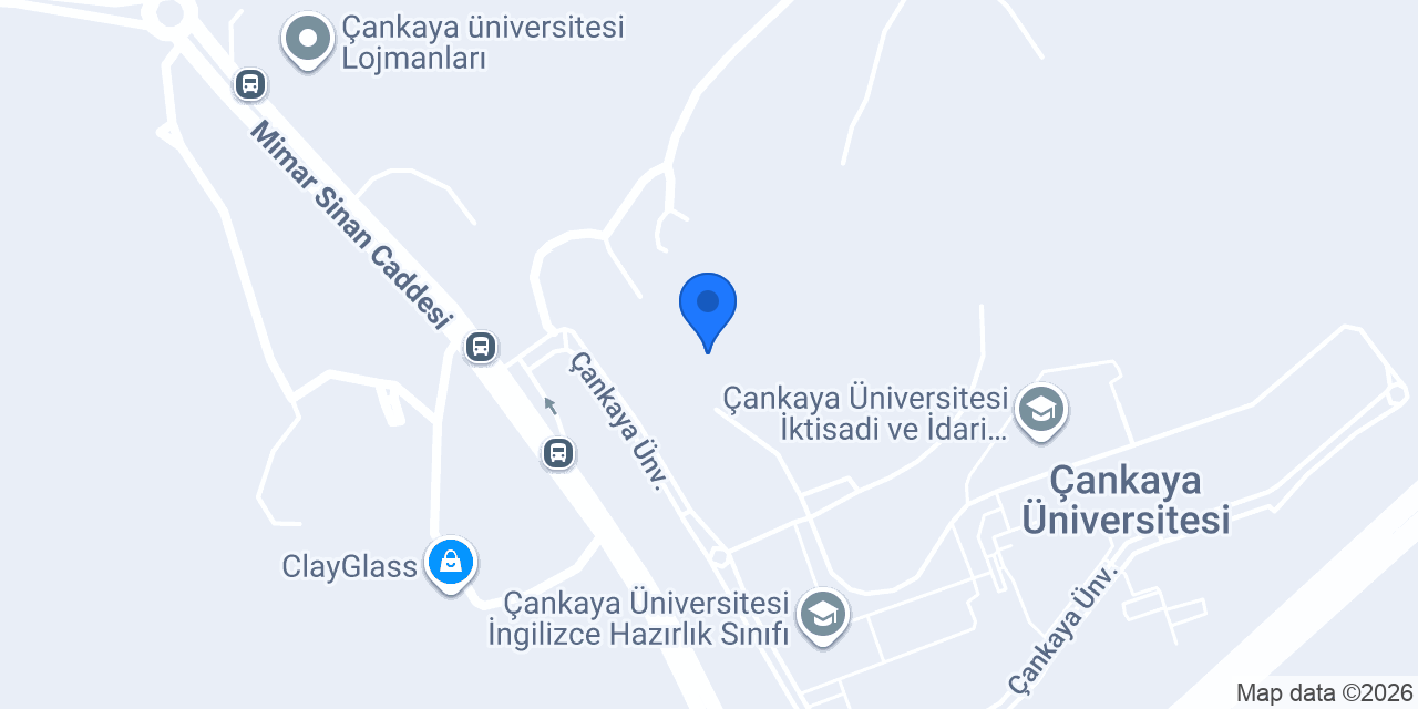 Çankaya Üniversitesi Öğrenci Yurtları konumu