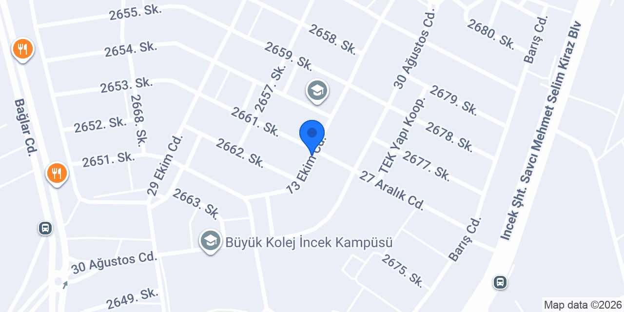ERK TURİZM İNŞ. SAN.VE TİC. LTD. ŞTİ. konumu