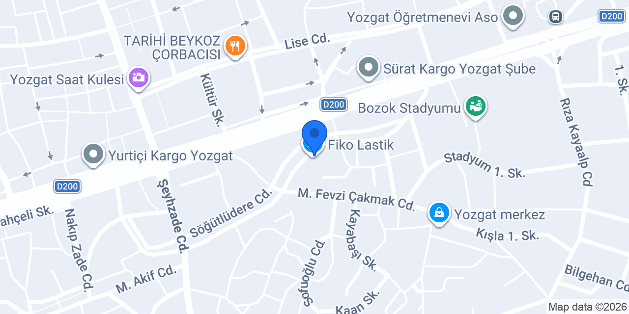 Huzur Isı Doğalgaz konumu
