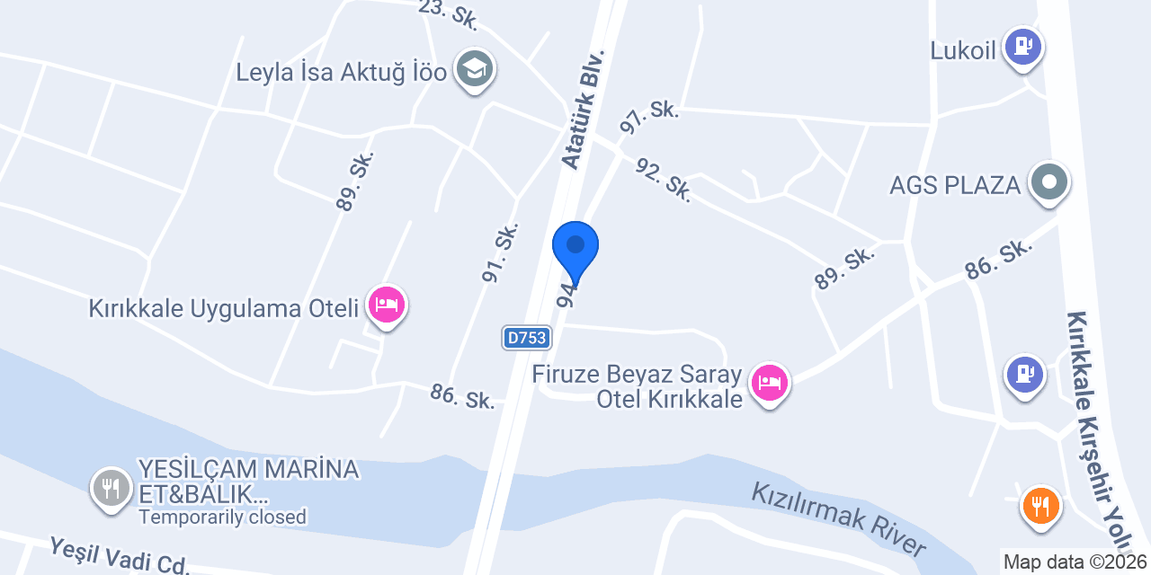 Çataltepe Prefabrik Yapı konumu