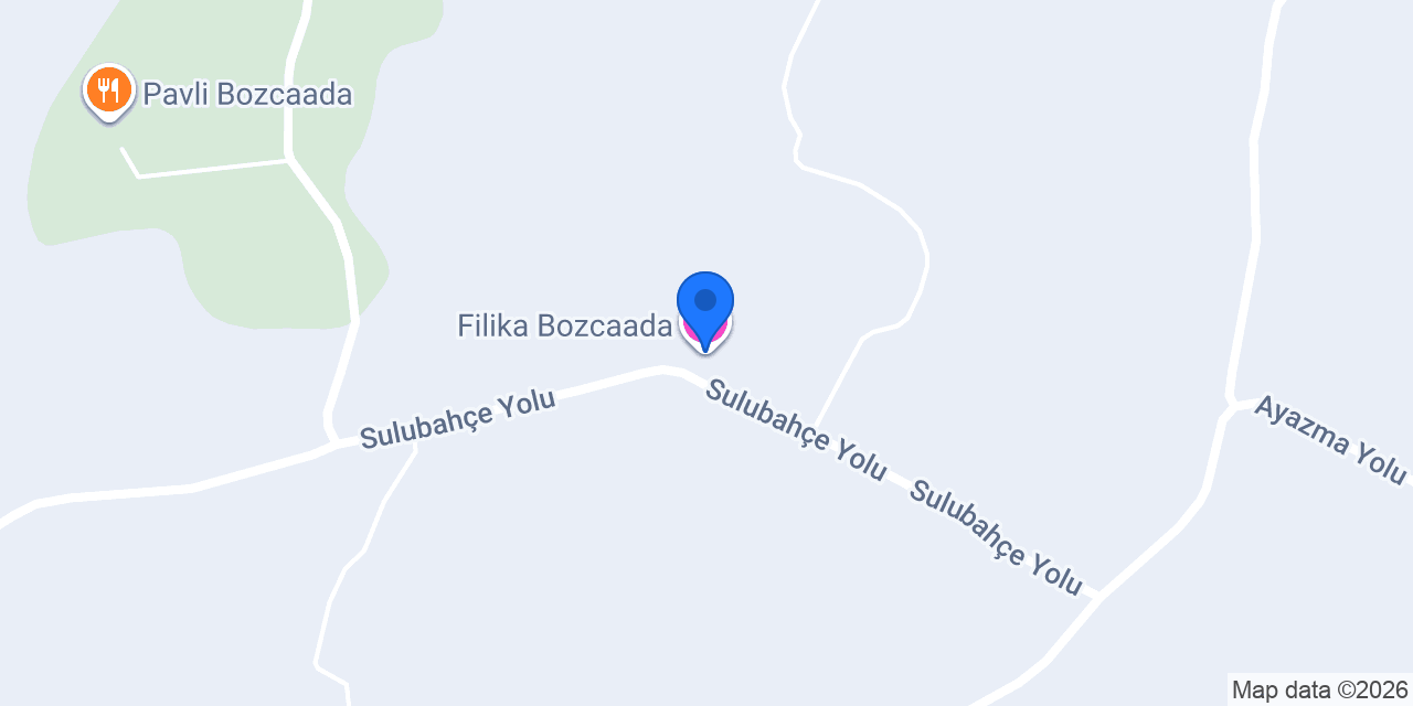 Filika Bozcaada konumu