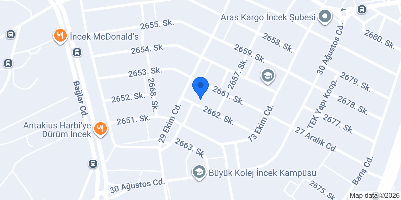 Zeytin Ağacı Çocuk Gelişimi Merkezi konumu