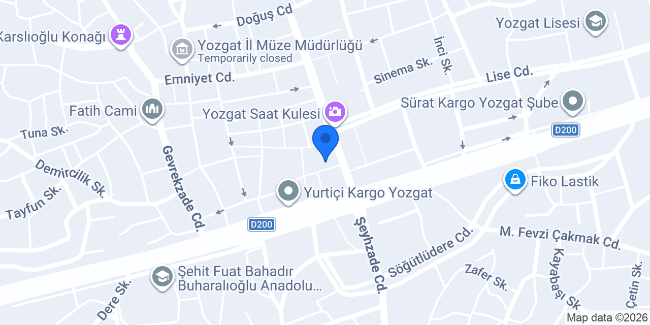 Gönülzade Tesbih konumu