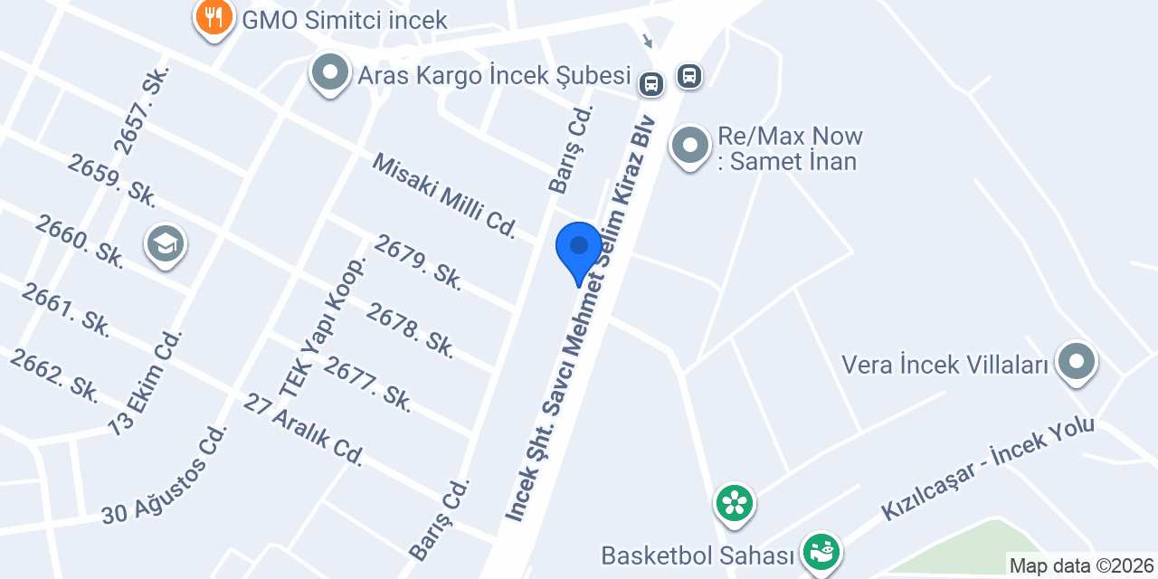 GOCMEZ Real Estate konumu
