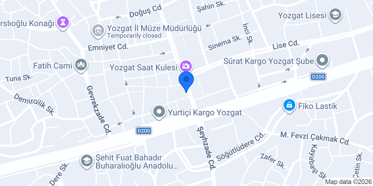 Solmaz Eczanesi konumu