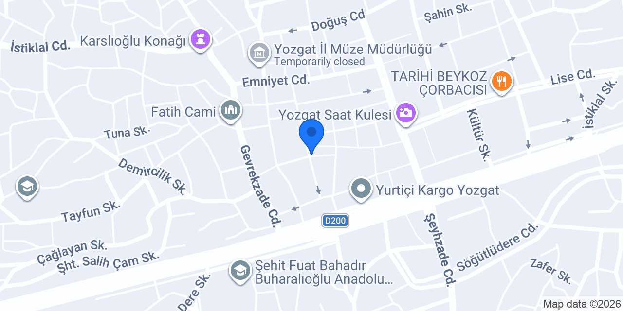 Vefa Çorba Emrah Usta | Yozgat Çorbacı konumu
