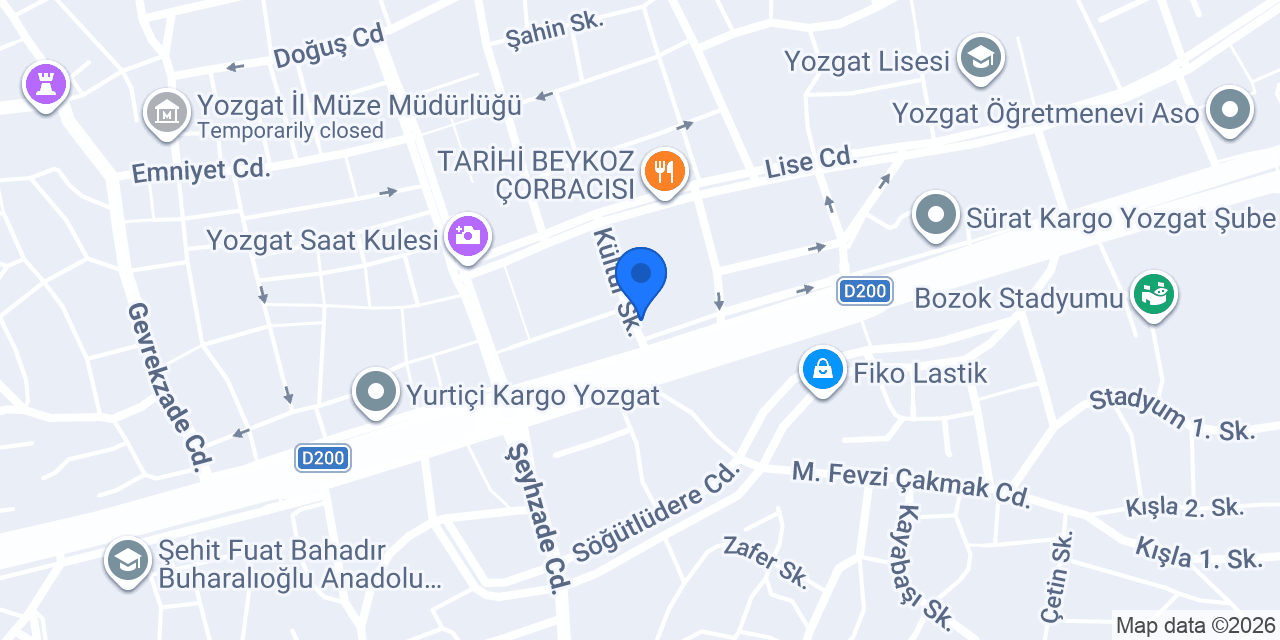Güldeste Çiçekçilik konumu