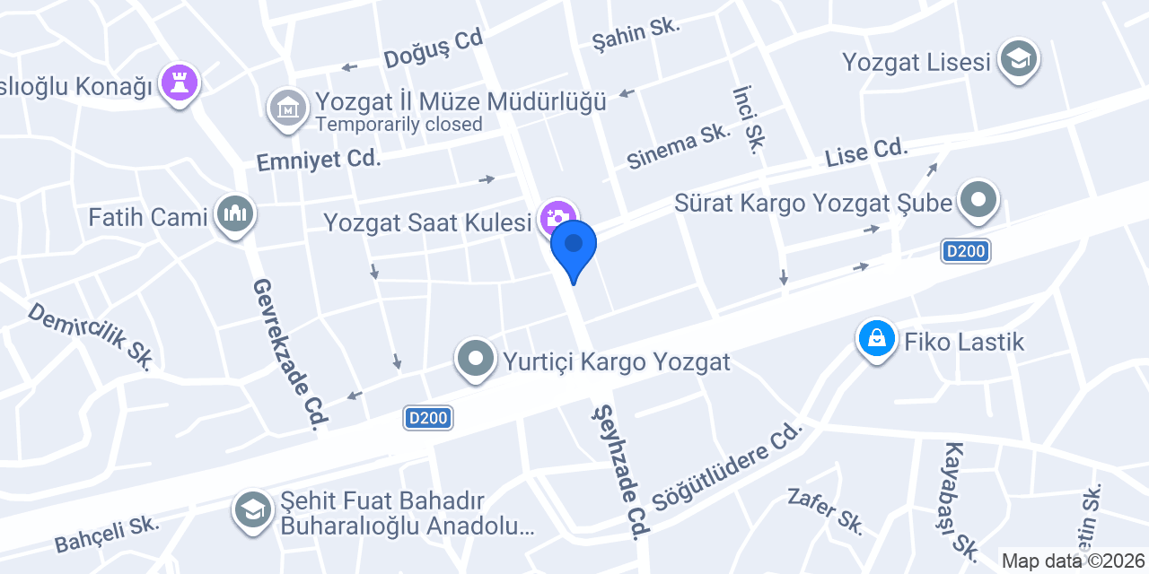 Eksi 1 konumu