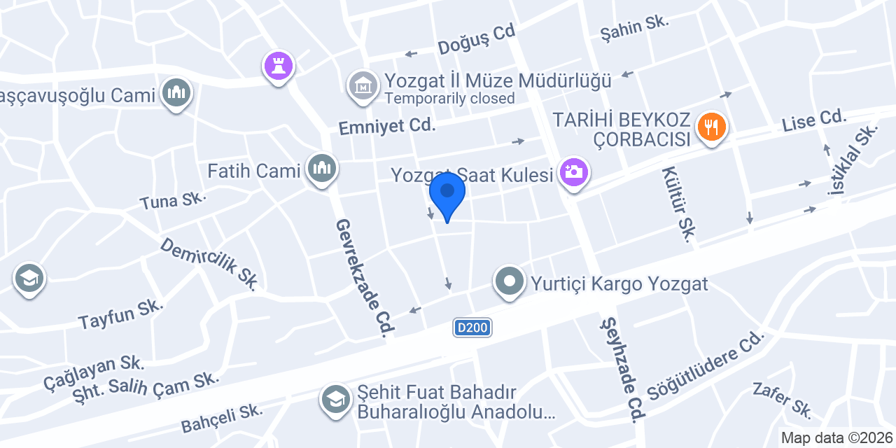 NAZLI STUDİO konumu