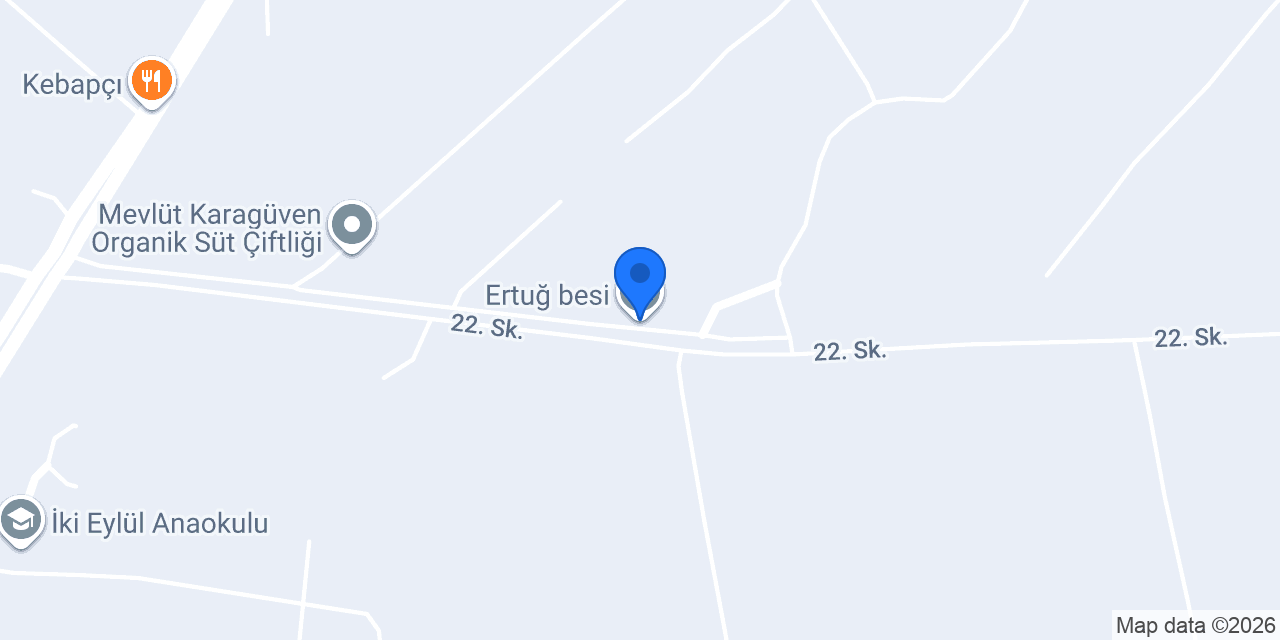 Ertuğ besi konumu