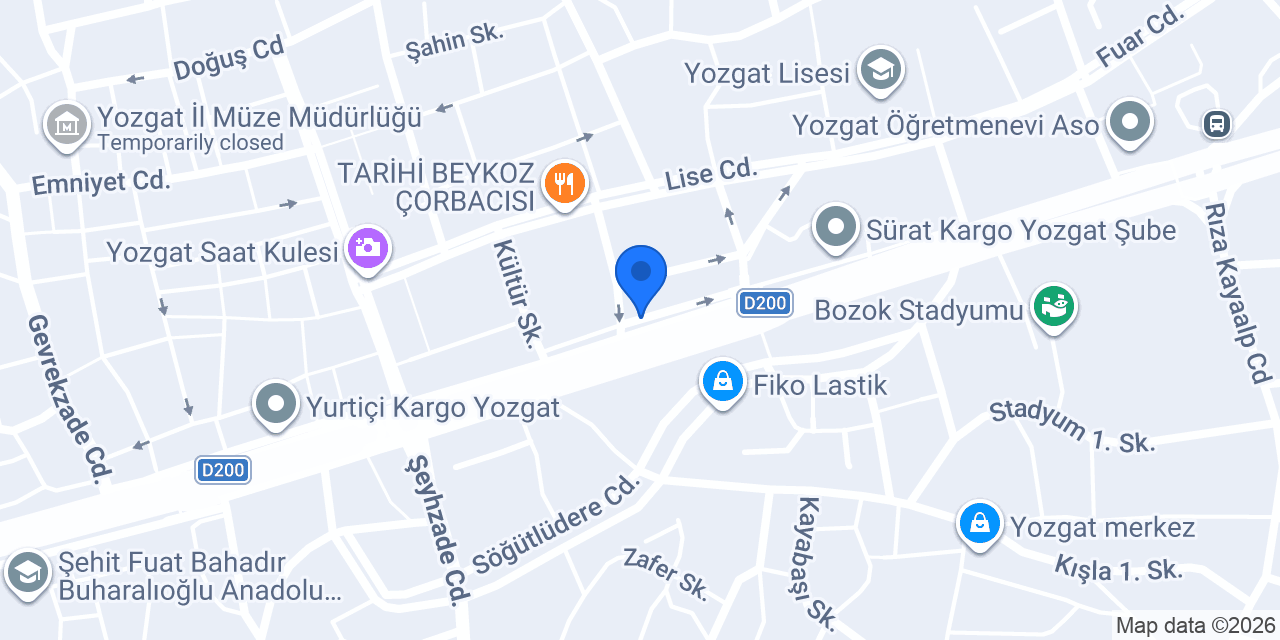 Bilge Mimarlık konumu