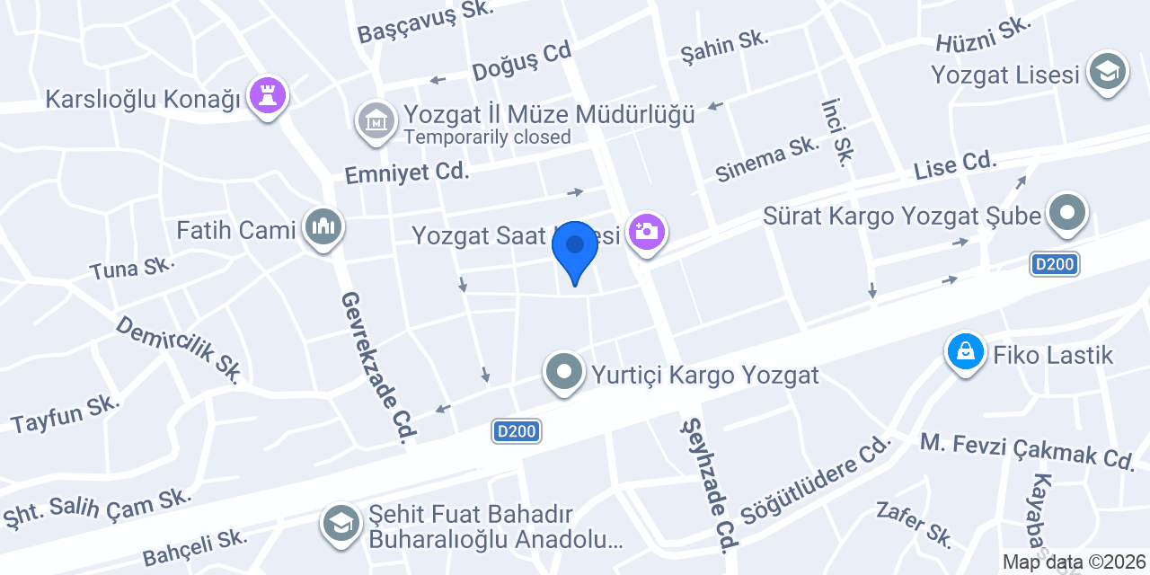 Löker Sarrafiye konumu