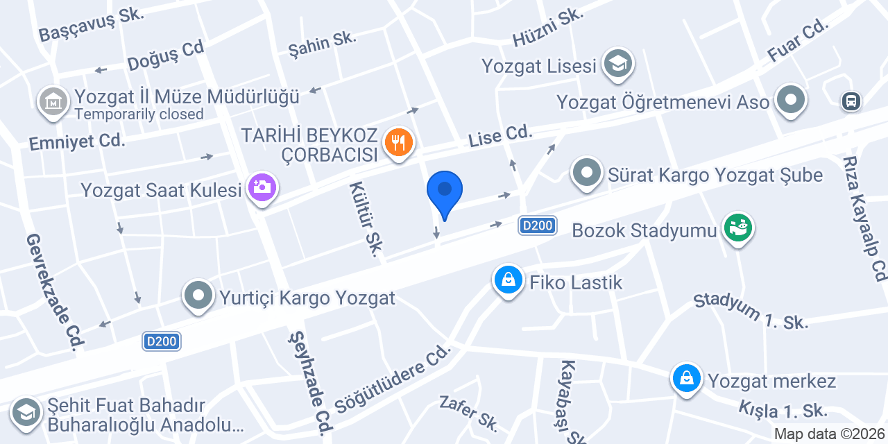 Elif Bayan Kuaförü konumu