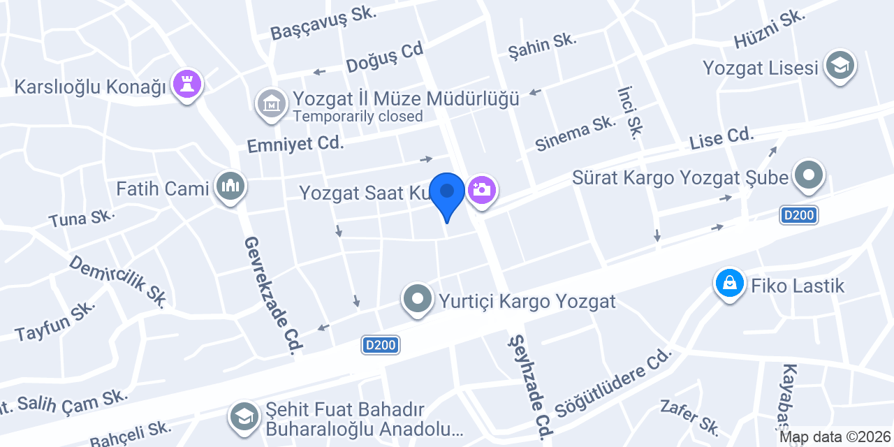 YOZGAT İSKELE KEBAP konumu