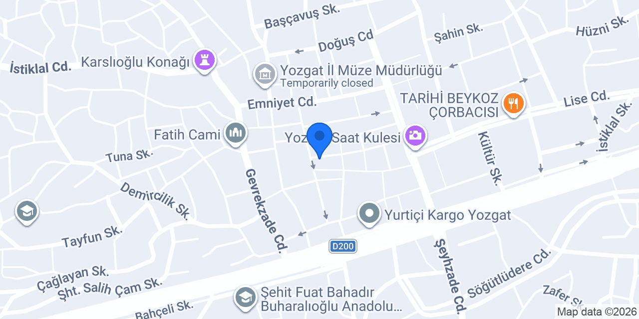 Kuaför Asım konumu
