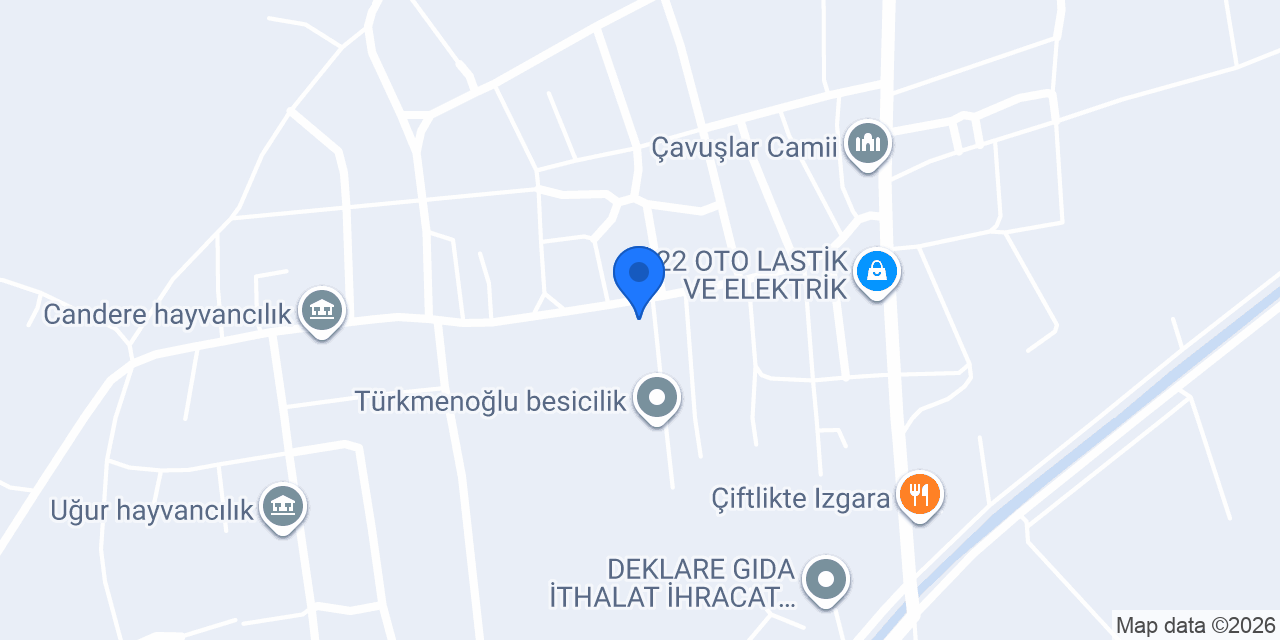 BENLİOĞLU çiftliği konumu