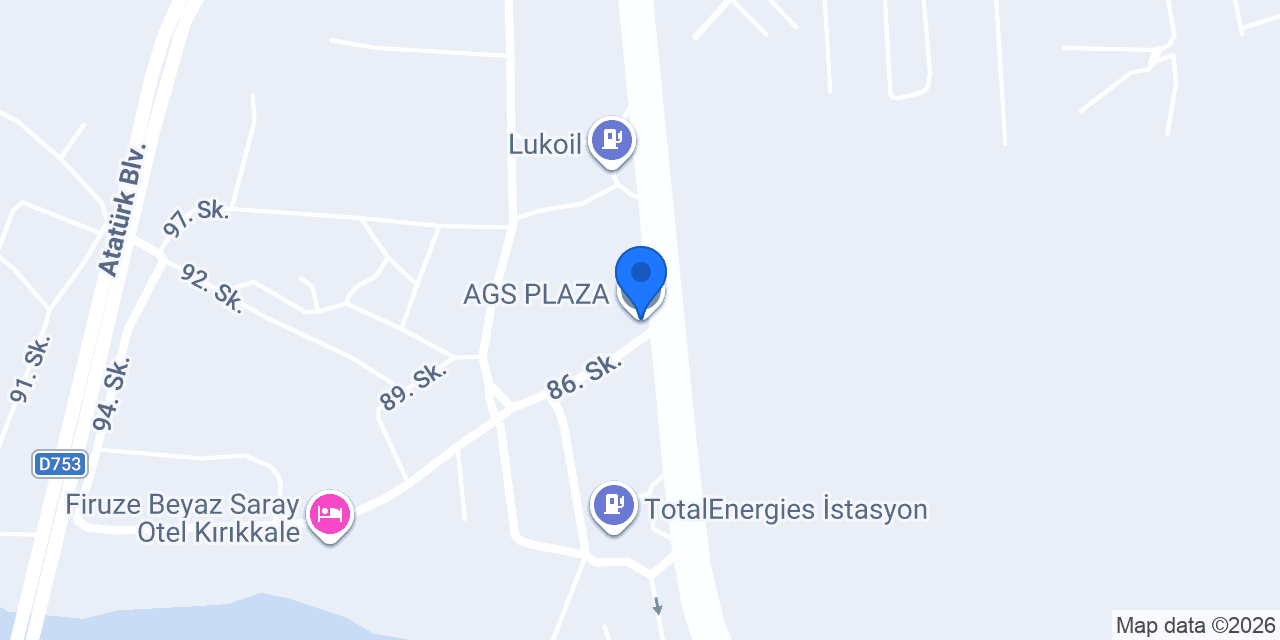 AGS PLAZA konumu
