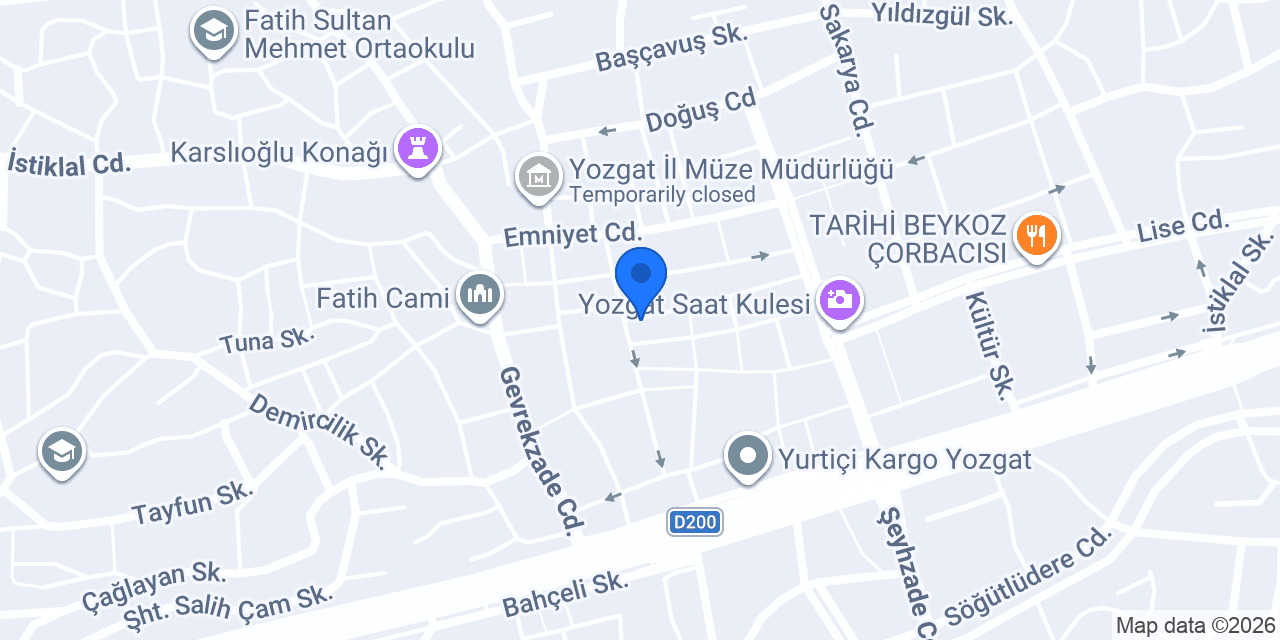 AİLE KASABI konumu