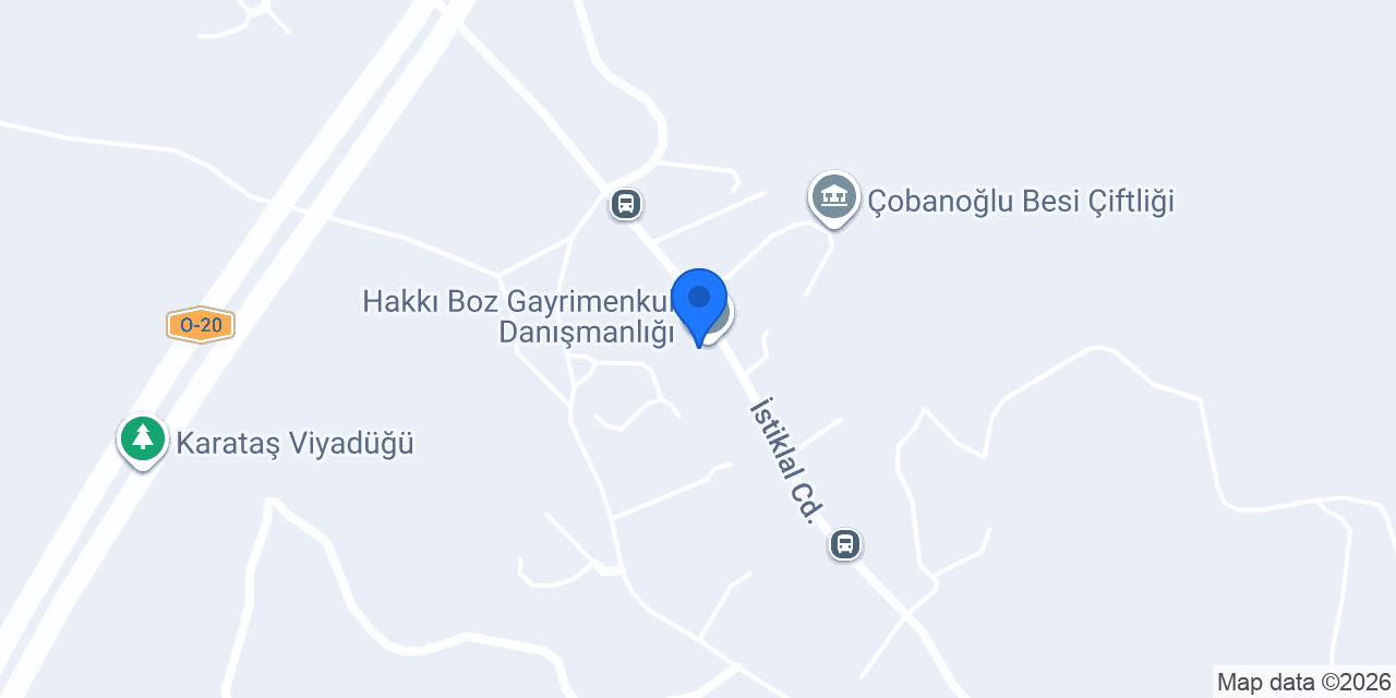 Hakkı Boz Gayrimenkul Danışmanlığı konumu