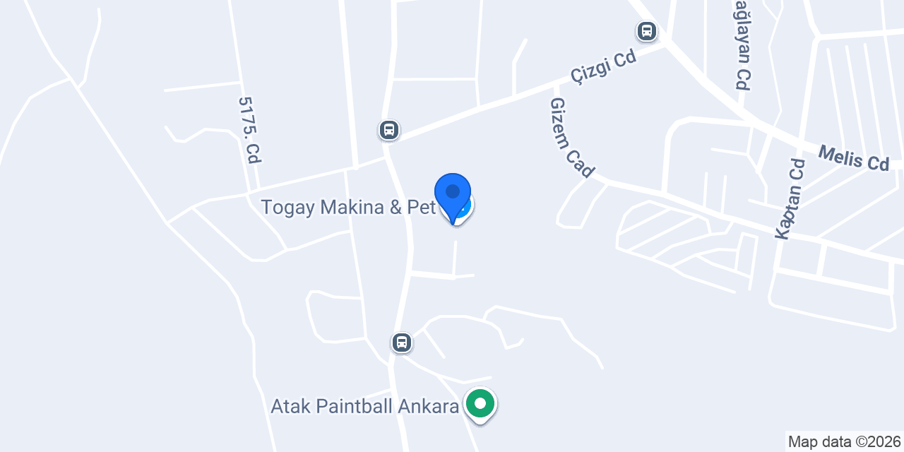 Togay Makina & Pet konumu