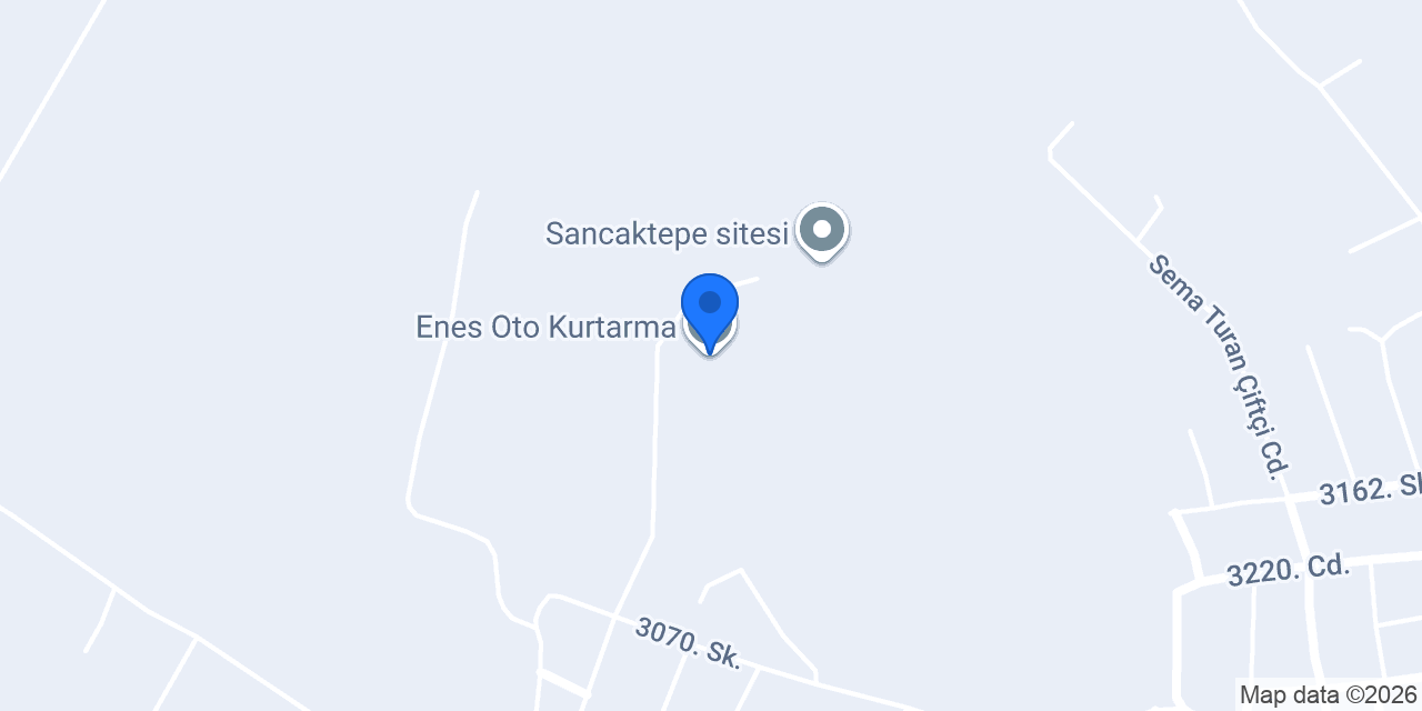 Enes Oto Kurtarma konumu