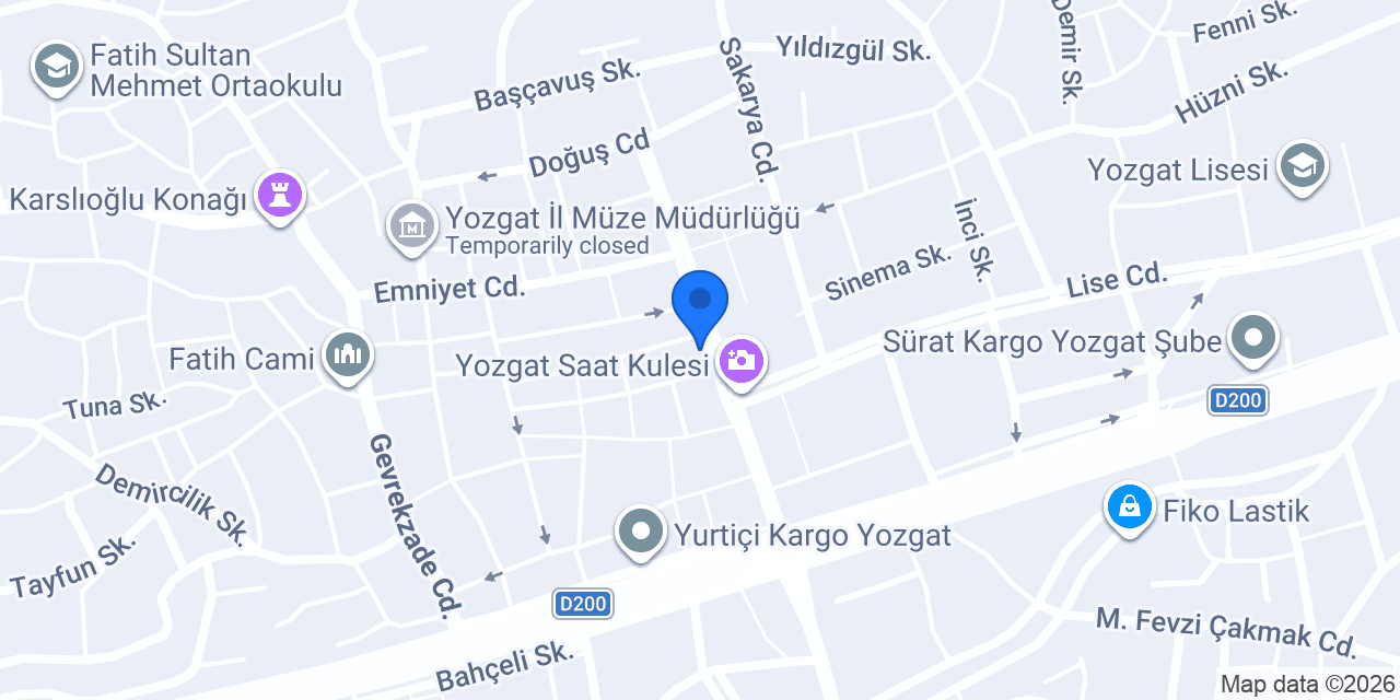 Şirin Piknik konumu