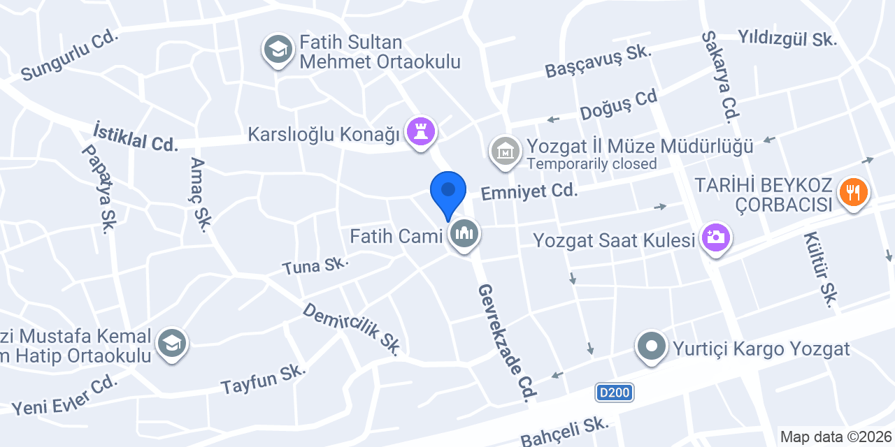Korkmaz Sigorta konumu