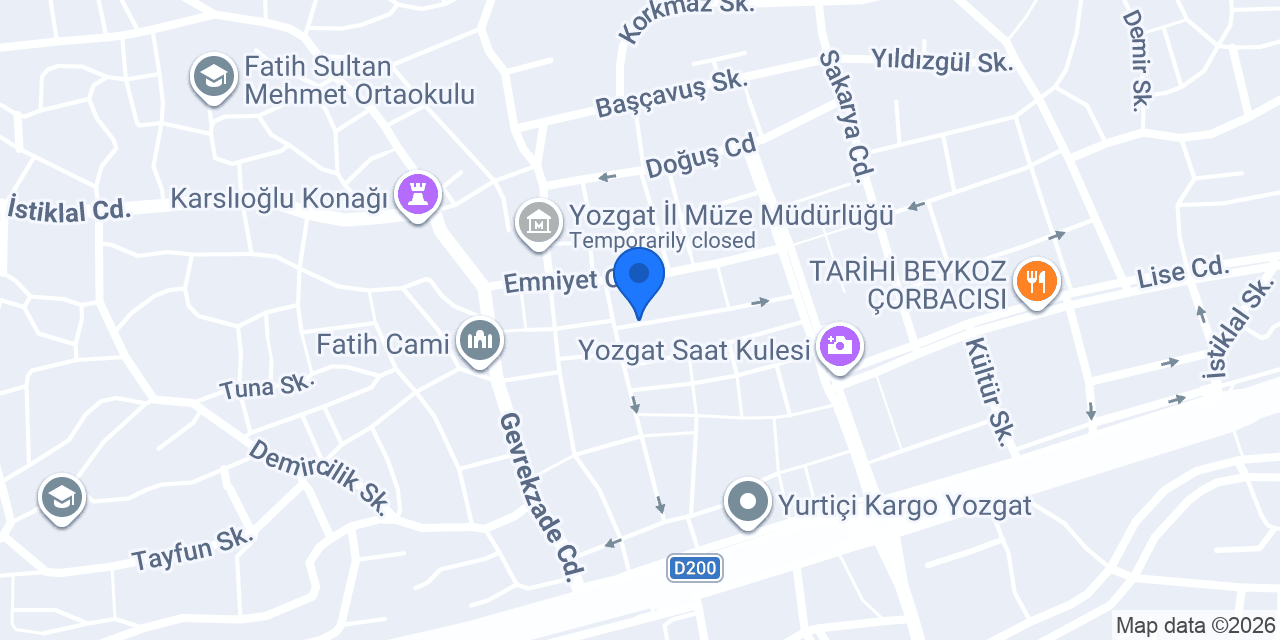 KASAP SERDAR konumu