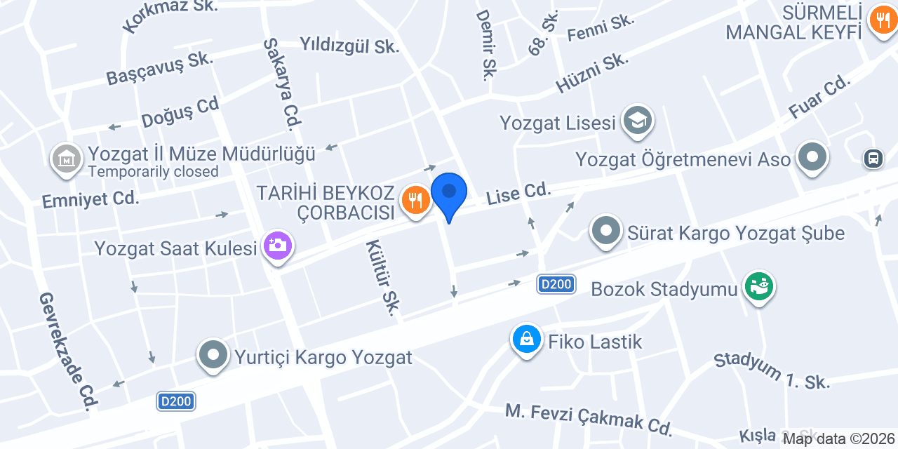 Serpil Çelik Vip Studio konumu