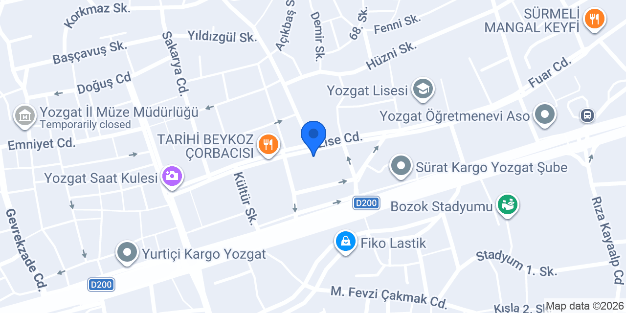 HANOĞLU GROUP EMLAK konumu