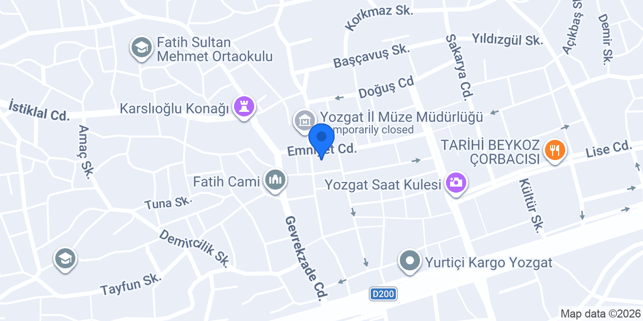Güneş Yapı Tesisat & Doğalgaz konumu