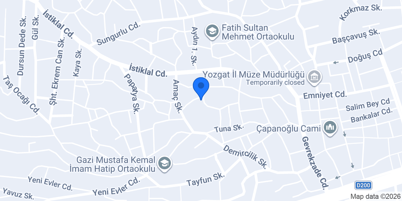 PlanAgora Şehir Planlama konumu