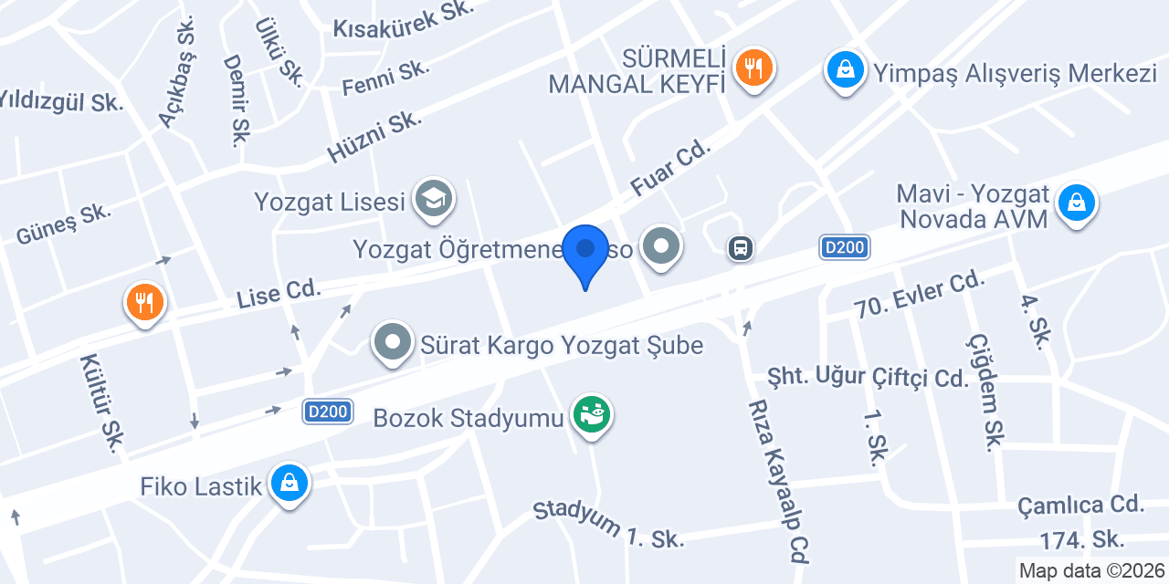 Yılmaz sondaj konumu